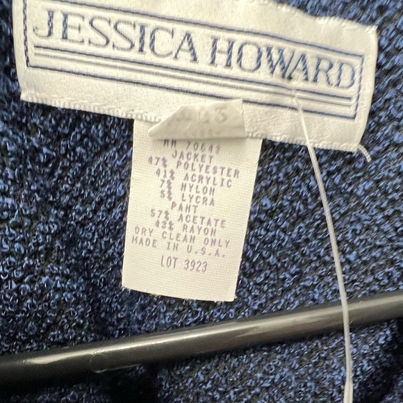 NWT Jessica Howard vintage jacket size 12 with flaw - Picture 3 of 5